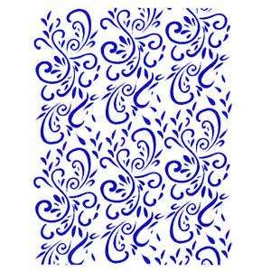  Background Stencil   Scroll Arts, Crafts & Sewing