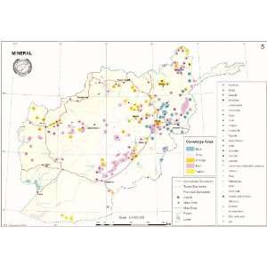 Afghanistan Mineral Maps 