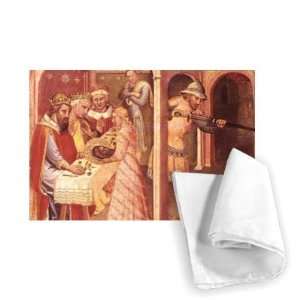  The Martyrdom of St. John the Baptist,   Tea Towel 100% 