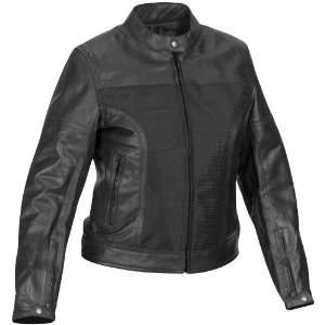 River Road Pecos Leather Mesh Jacket, Gender Womens, Apparel Material 