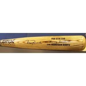 Barry Bonds Autographed Baseball Bat 