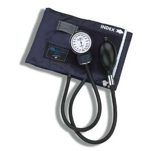  Caliber Adjustable Aneroid Sphygmomanometer, Blue Nylon 