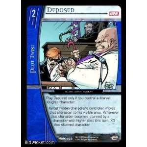  Deposed (Vs System   Marvel Knights   Deposed #033 Mint 