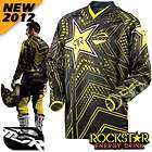 MSR New 2012 Rockstar Energy Drink Velocity Motocross Helmet Black 