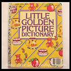 Little Golden Picture Dictionary  