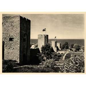 1943 Visby Gotland Sweden City Wall Medieval Ringwall 