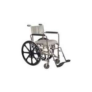  E&J Shower Commode Chair w/14.5 back Health & Personal 