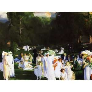   George Wesley Bellows   32 x 24 inches   A Day in June