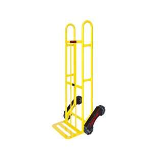   Self Supporting Hand Truck, Wide Body, Triple Wheels