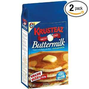 Krusteaz Basic Buttermilk Pancake Mix, 5 Pound (Pack of 2)  
