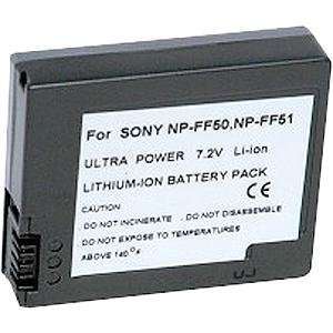  POWER 2000 ACD 708 Replacement Battery for Sony NP FF51 