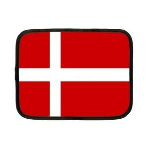 Denmark Flag Neoprene Ipad Tablet Laptop Netbook Kindle Nook Case 