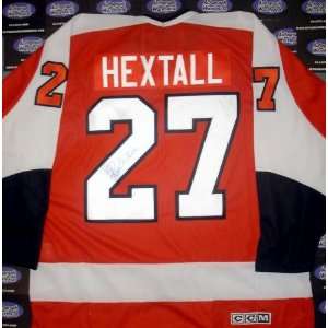 Ron Hextall Autographed Jersey   )