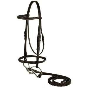  Gatsby Leather 104 H Plain Snaffle Bridle Sports 