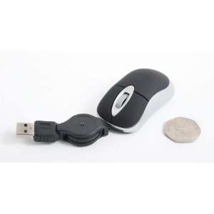  DURAGADGET 60cm Roll Up USB Mouse For Notebooks