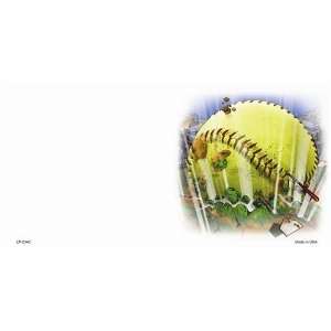  Softball Offset FLAT License Plates Blanks for Customizing 
