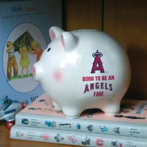   Pack of 3 MLB Born To Be An Angels Fan Piggy Banks