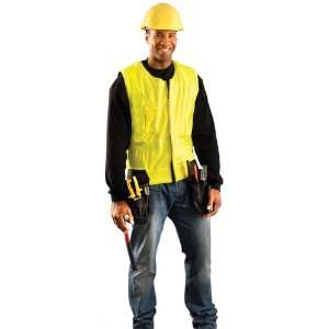  Tool Belt Vest   Hi Vis Yellow   Fits Medium/Large