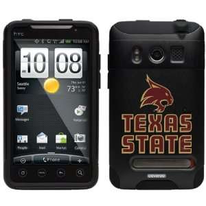  Texas State Bobcat Logo design on HTC Evo 4G Case by 
