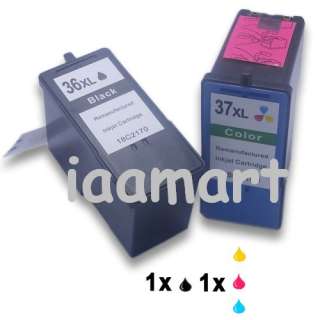 Refilled ink cartridge For Lexmark 36XL and 37XL Z2420 X4650 X3650 
