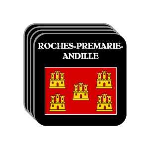  Poitou Charentes   ROCHES PREMARIE ANDILLE Set of 4 Mini 