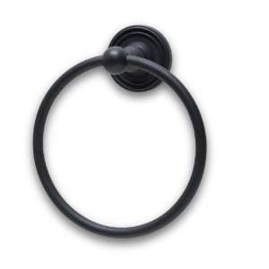  Residential Essentials Bradford Towel Ring(RE2286BK) Black 