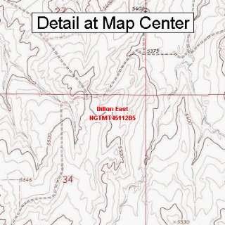   Map   Dillon East, Montana (Folded/Waterproof)