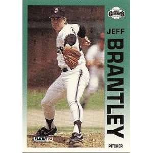  1992 Fleer #629 Jeff Brantley