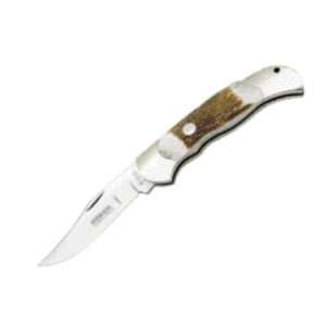 Boker Knives 3004ST Optima Lockback Knife with Stag Handles  