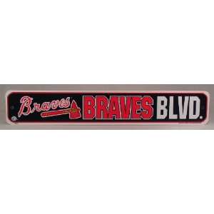  Atlanta Braves Blvd. Street Sign MLB Licensed Sports 