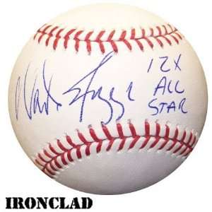  Wade Boggs Signed ROMLB w/ 12x All Star Insc. Sports 