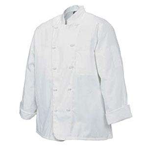 60 Chef Revival J050 Double Breasted Chef Coat with Knot Cloth Buttons 