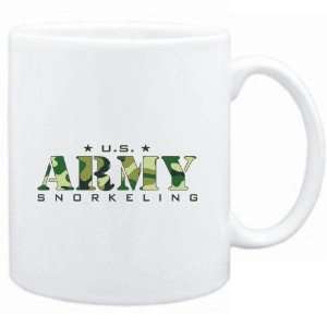  Mug White  US ARMY Snorkeling / CAMOUFLAGE  Sports 