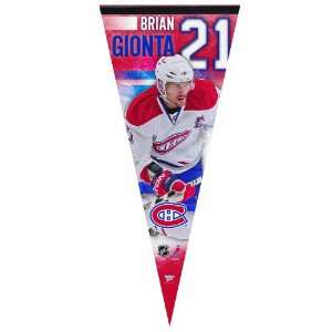 NHL Brian Gionta 17 by 40 Inch Premium Quality Pennant  