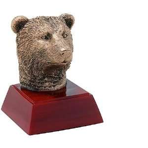  Sculptured Bear Mascot Trophy