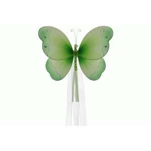  7 Brianna Butterfly curtain tieback   green