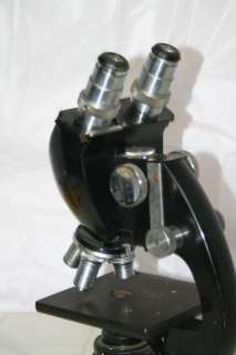   Bausch & Lomb B&L Microscope with eyepieces & objectives  