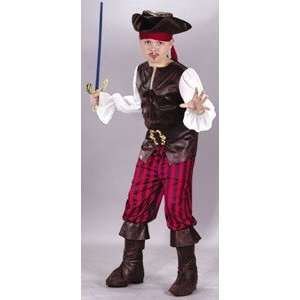  High Seas Buccaneer Child Large Costume Toys & Games