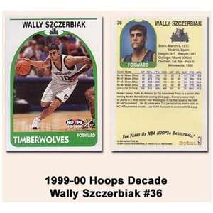  Burbank Sportscards Minnesota Timberwolves Wally Szcerbiak 