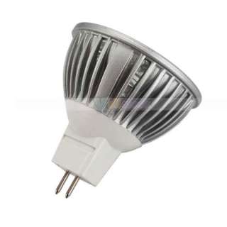 MR16 3W 12V 6000K Pure White LED Spotlight Bulb Lamp  