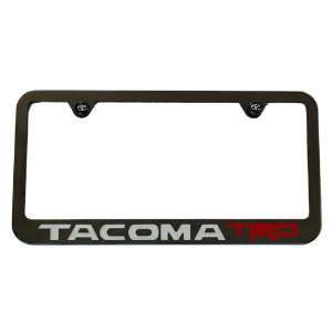    2005 Toyota Tacoma TRD License Plate Frame Black USA Made High End