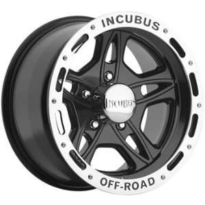 Incubus Off Road 15x8 Black Wheel / Rim 5x4.5 with a  27mm Offset and 