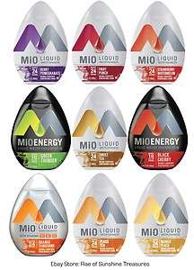MIO Water Enhancer DRINK MIX   ALL FLAVORS U CHOOSE ) BUY 5 GET ONE 