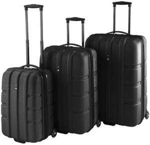 Heys Travel Concepts FORGE Expandble Luggage Set BLACK 806126021161 
