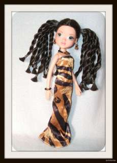 HANDMADE CLOTHES GOWN & JEWELRY for MOXIE DOLL d4e  