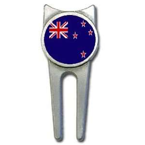  New Zealand flag golf divot tool 