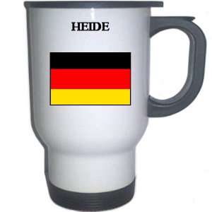  Germany   HEIDE White Stainless Steel Mug Everything 