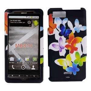 Motorola Droid Xtreme MB810 Color Butterfly Premium Designer Hard 