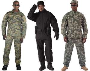 Military Tactical Army Combat Uniform ACU Pants & Shirt  