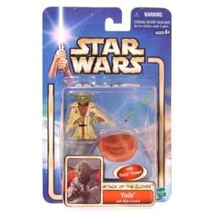   Star Wars Attack of the Clones   Yoda Jedi High Council Toys & Games